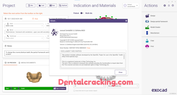 Exocad 3.2 elefsina crack build 8020 (2024) - Image 3